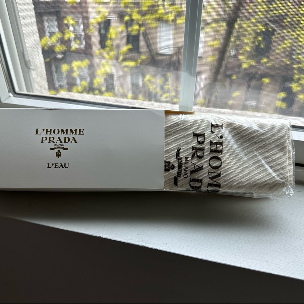 Prada L'Homme L'Eau Novelty Toilet Tote - Picture 5 of 13